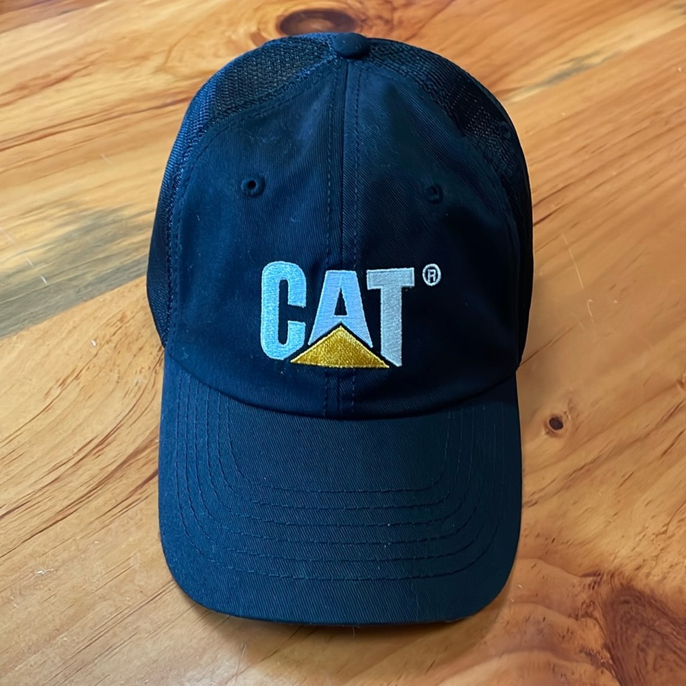 Black Caterpillar hat NEW